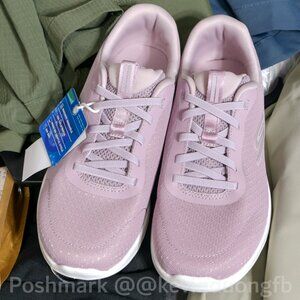 Skechers Ladies' Go Walk Joy Sneaker,, Color: Purple